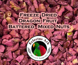 Freeze Dried Dragon Fruit Battered Mixed Nuts 5 oz
