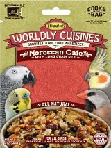Higgins Parrot Food Moroccan Cafe