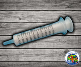 10 ml oral dosing syringe with long tip used for handfeeding birds.
