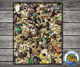 Abba Seed 1600-C cockatiel food seed mix for small birds including budgies and parakeets with a variety of seeds grains and nutrients