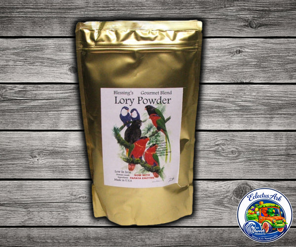 Blessings Lory Powder Gourmet Blend Low Iron Lory Food – All