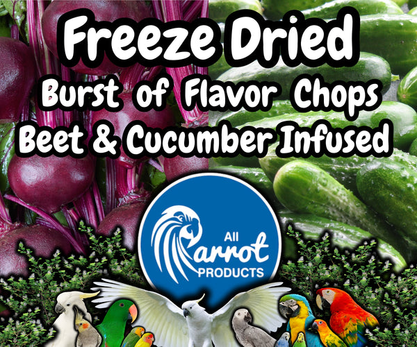 Freeze Dried Beet & Cucumber Infused Chop