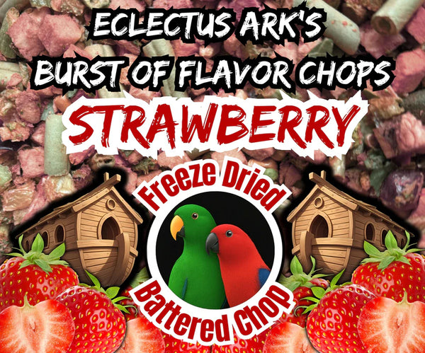 Freeze Dried Strawberry Infused Chop