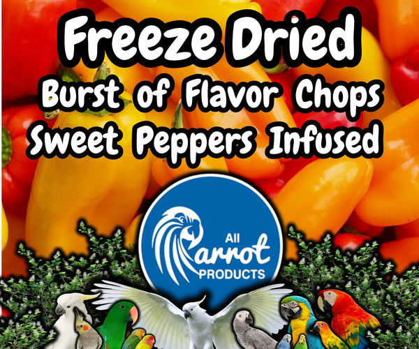 Freeze Dried Sweet Peppers Infused Chop