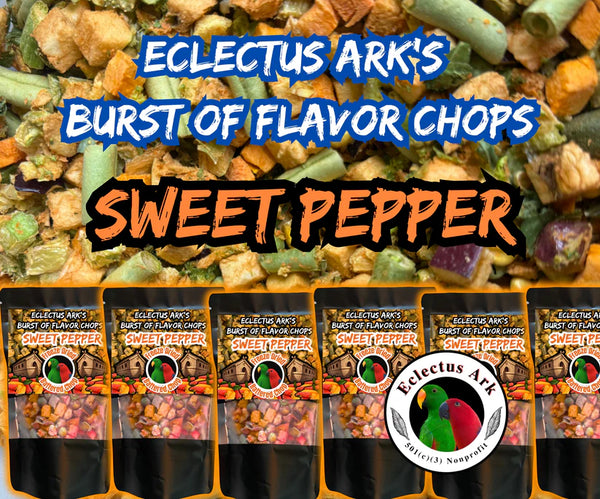 Freeze Dried Sweet Peppers Infused Chop