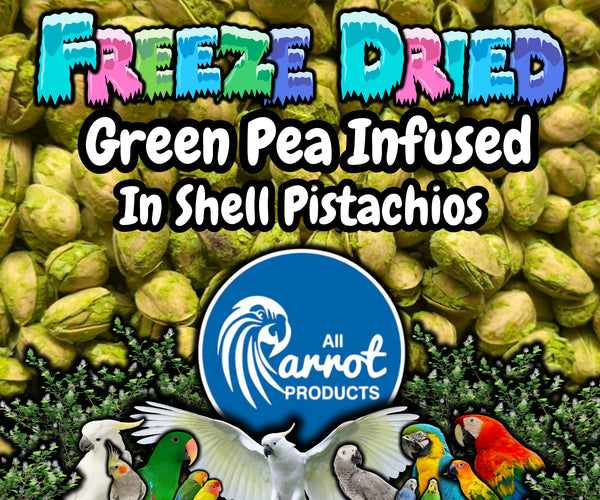 Freeze Dried Pistachios - Green Pea Infused