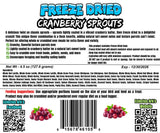 Freeze Dried Sprouts - Cranberry Battered
