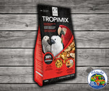 Hagen Tropimix Large Parrot Mix for Amazons, Macaws, Cockatoos, Greys, Eclectus, and large parrots with grains, fruits, nuts, legumes, and extruded Tropican sticks.