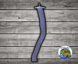 Happy Beaks Sand Perch made from Java wood with coarse sand coating and bolt-on cage attachment, available in extra small, small, medium, large, and extra large sizes. Extra Small