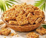Lafeber Avi-Cakes Large Parrot Food 12 Oz, a work-and-chew parrot food made with premium seeds, nutritionally balanced pellets, molasses binder, and non-GMO ingredients for parrots, macaws, cockatoos, and conures. Promo 2