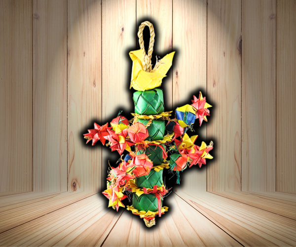 Planet Pleasures Bird Tower Medium Bird Toy