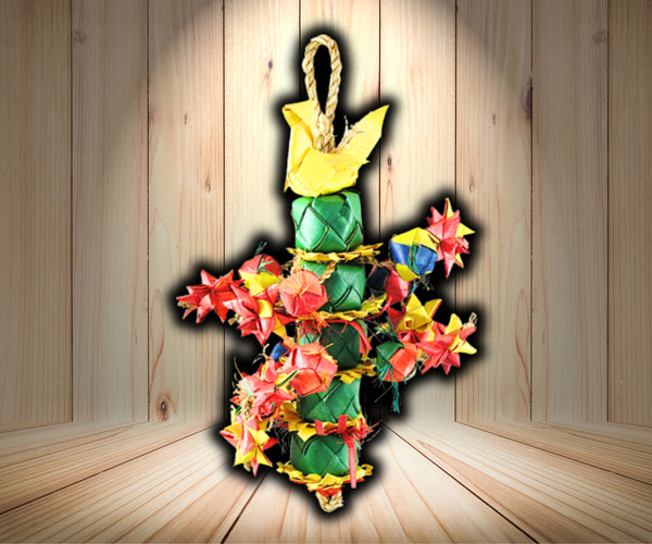 Planet Pleasures Square Tower Small Bird Toy
