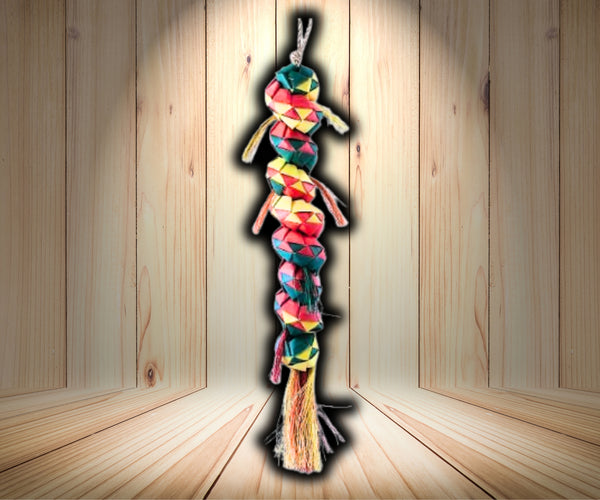 Planet Pleasures Caterpillar Bird Toy - Large