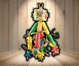 Planet Pleasures Firecracker Medium Bird Toy