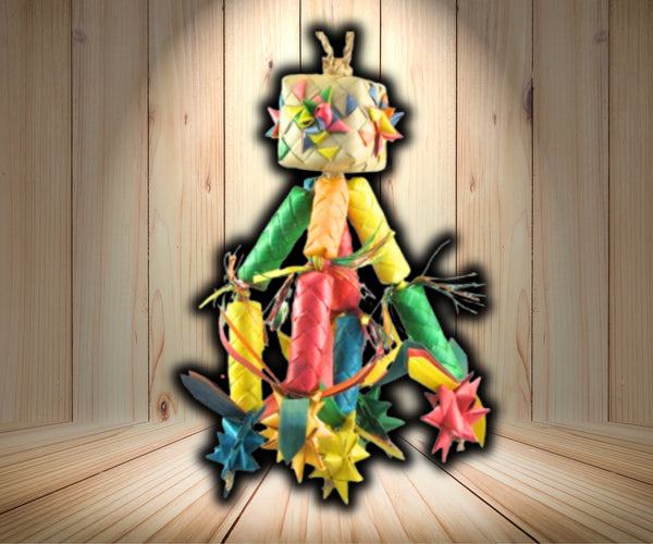 Planet Pleasures Firecracker Medium Bird Toy