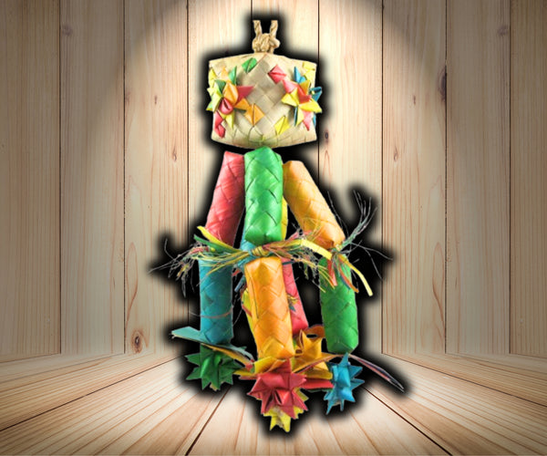 Planet Pleasures Firecracker Small Bird Toy