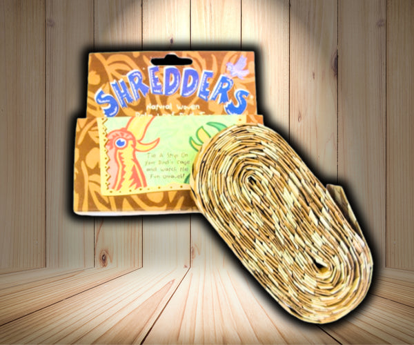 Planet Pleasures Shredders Natural Bird Toy