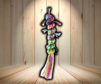 Planet Pleasures Caterpiller Medium Bird Toy