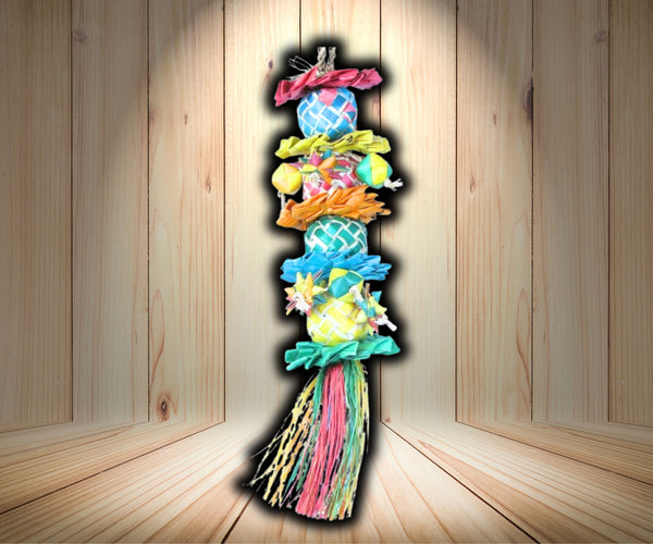 Planet Pleasures Flower Tower Small Bird Toy