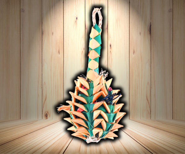 Planet Pleasures Pineapple Foraging Small Bird Toy
