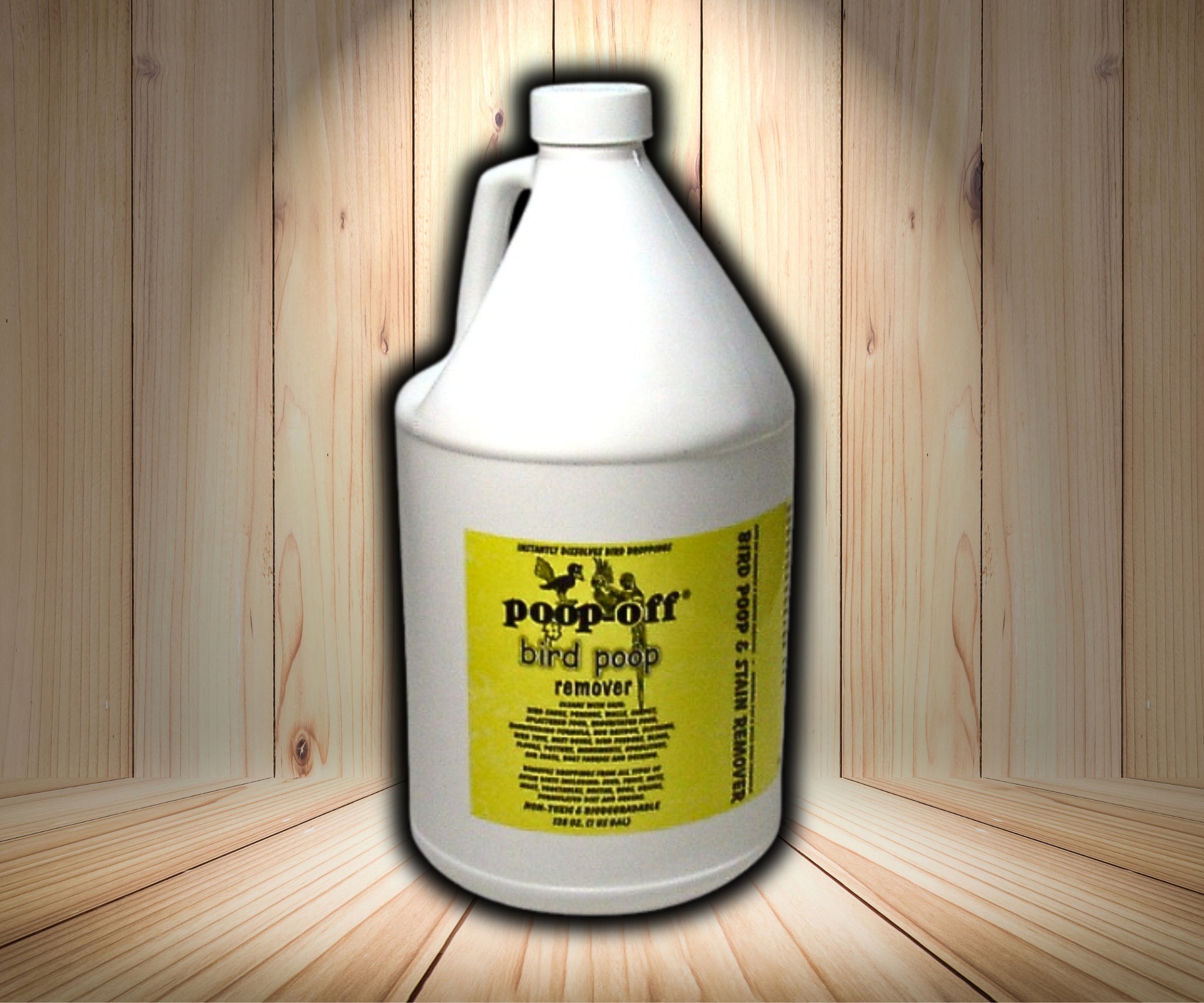 Poop-Off Bird Poop Remover, 1 Gallon