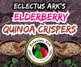 Dehydrated Quinoa Crispers - Elderberry