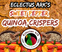 Dehydrated Quinoa Crispers - Sweet Peppers