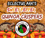 Dehydrated Quinoa Crispers - Sweet Peppers
