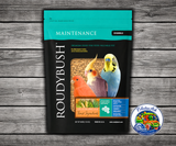Roudybush Daily Maintenance Crumbles all-natural pellet bird food with no added food coloring or sugar for small parrots, conures, cockatiels, lovebirds, budgies, and parakeets. 44 oz bag
