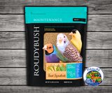 Roudybush Daily Maintenance Nibles all-natural pellet bird food with no added food coloring or sugar for budgies, parakeets, canaries, and finches. 10 lb bag