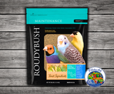 Roudybush Daily Maintenance Nibles all-natural pellet bird food with no added food coloring or sugar for budgies, parakeets, canaries, and finches. 25 l bag