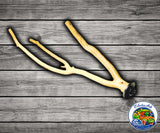 16-18 inch sand blasted manzanita multibranch bolt-on perch for bird cages.
