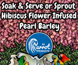Soak & Serve / Dry Blends - Hibiscus Flower Infused Pearl Barley