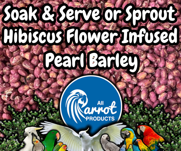 Soak & Serve / Dry Blends - Hibiscus Flower Infused Pearl Barley