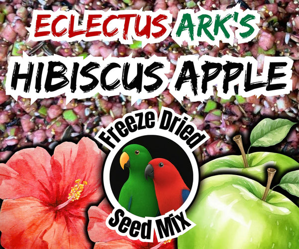 Freeze Dried Hibiscus Apple Seed Mix