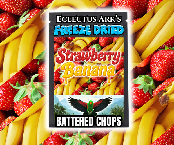 Burst of Flavor Freeze Dried Chop - Strawberry Banana