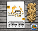 ZuPreem Avian Breeder Natural Cockatiel 40 lb breeder pellet diet with high protein nutrition for breeding cockatiels lovebirds quakers conures and small parrots