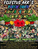 Eclectus Ark Freeze Dried Flowers & Herbs Chop Mix 3 pack