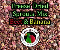 Freeze Dried Sprouts Mix Beet & Banana for all parrots