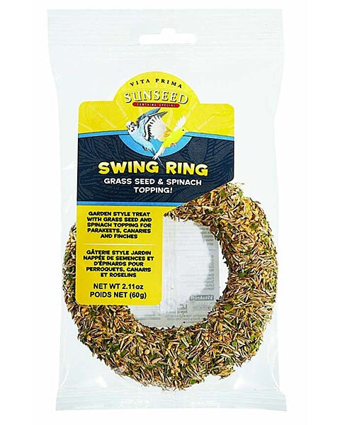 Sunseed Swing Grass Seed & Spinach 2.11 Oz | All Parrot Products