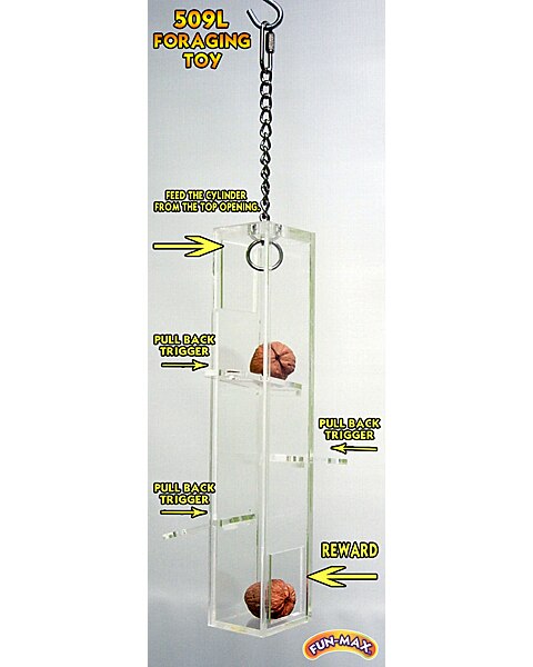 Foraging Bird Toy Plunk Large | All Parrot Products