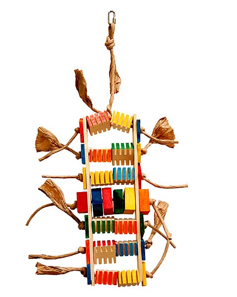 Bird Cage Toys : Groovy Bonzo Small Bird Toy -Cockatiel Toy