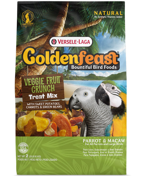 Goldenfeast Veggie Fruit Crunch Parrot Treat