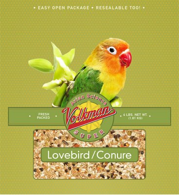 Lovebird Food - Small Parrot Food - Volkman Lovebird Conure