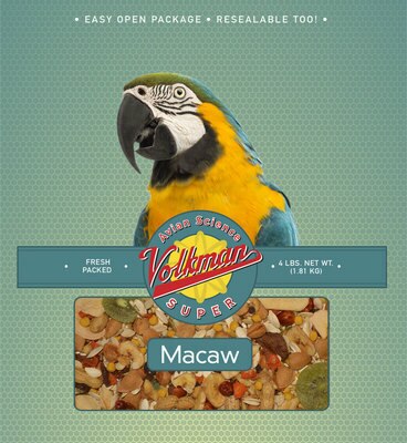 Macaw Food - Large Parrot Food - Volkman Seed Macaw Food