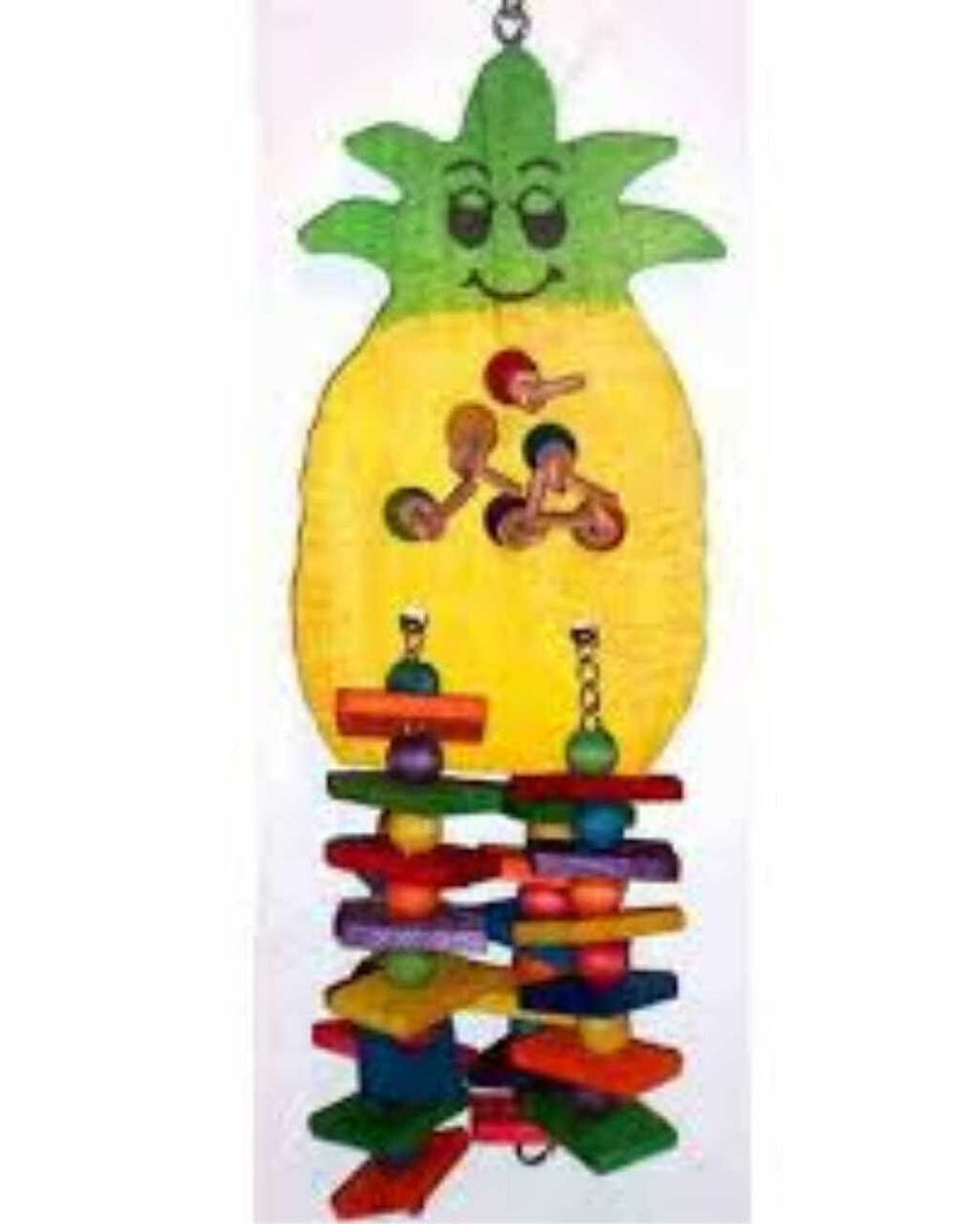 Large Bird Toy - Pet Bird Toys - Pineapple Large