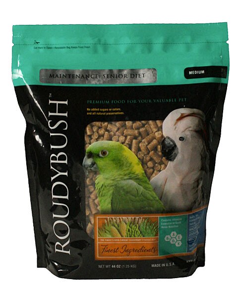 Roudybush Senior Parrot Food Pet Bird Food Parrot Pellets