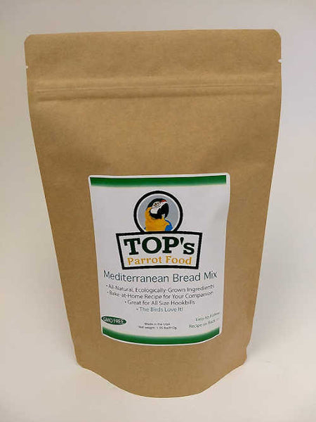 TOP's Premium Organic Birdie Bread Mix Cajun Spice Mediterranean