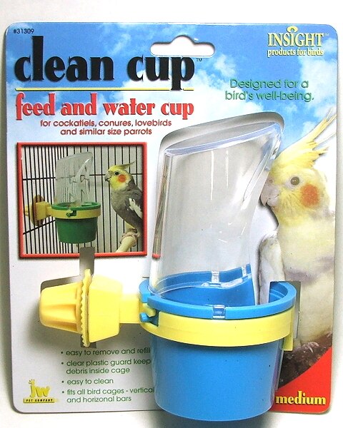 JW Pet Insight Bird Clean Cup - All Parrot Products