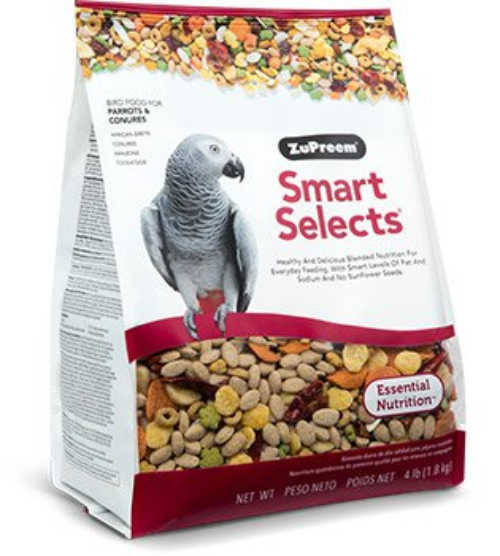 ZuPreem Smart Selects Conure Parrot Food 4lb